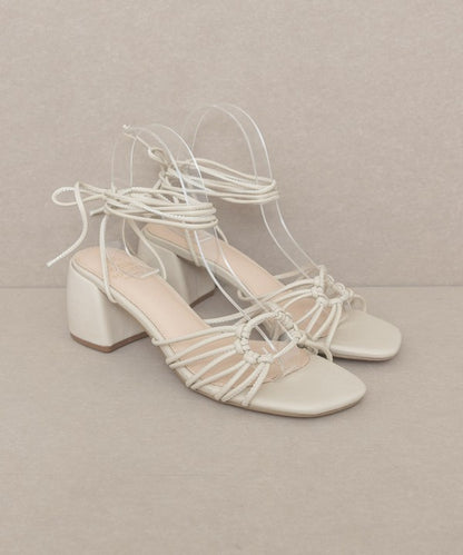 OASIS SOCIETY Celia - Knotted Lace Up Heel KKE Originals