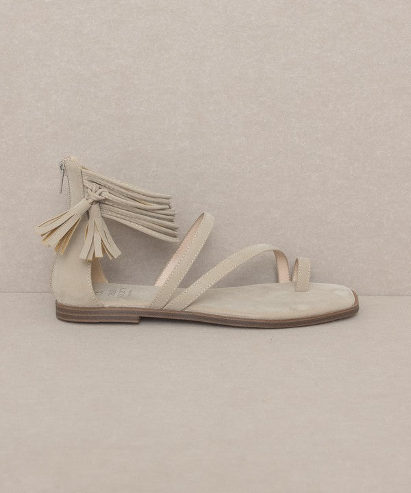 Abril  Strappy Ankle Wrap Sandal KKE Originals