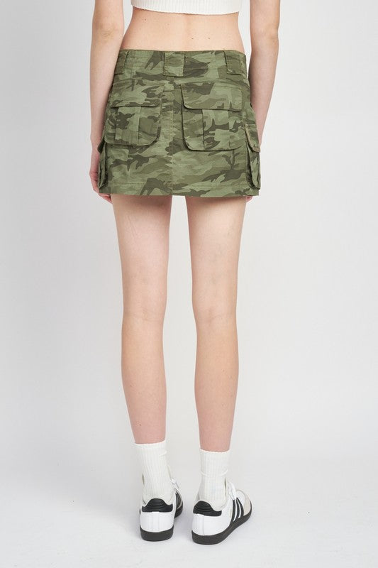 CARGO MINI SKIRT