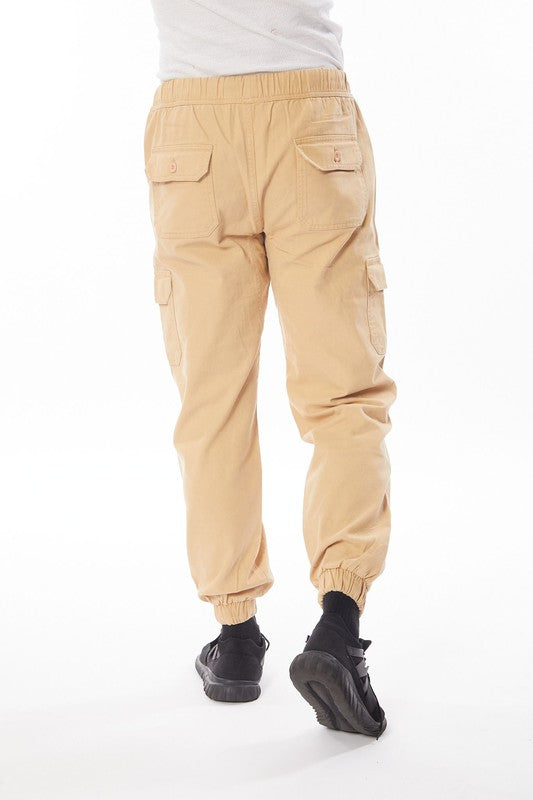 Men's Cargo Twill Jogger Pant Blue Age