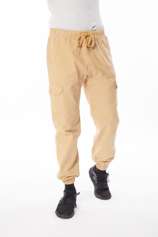 Men's Cargo Twill Jogger Pant Blue Age