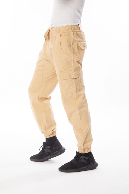 Men's Cargo Twill Jogger Pant Blue Age