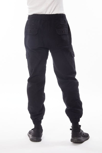 Men's Cargo Twill Jogger Pant Blue Age