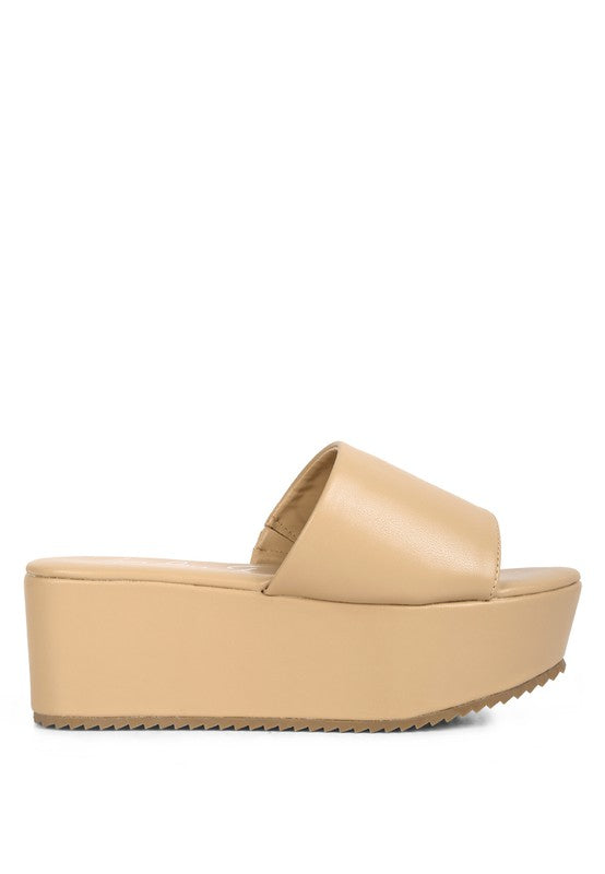 Karly Chunky Platform Sliders