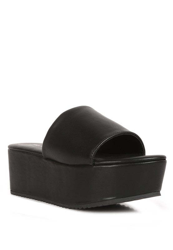 Karly Chunky Platform Sliders