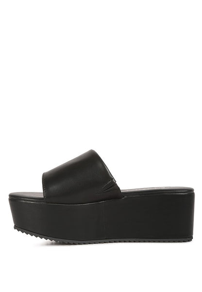 Karly Chunky Platform Sliders