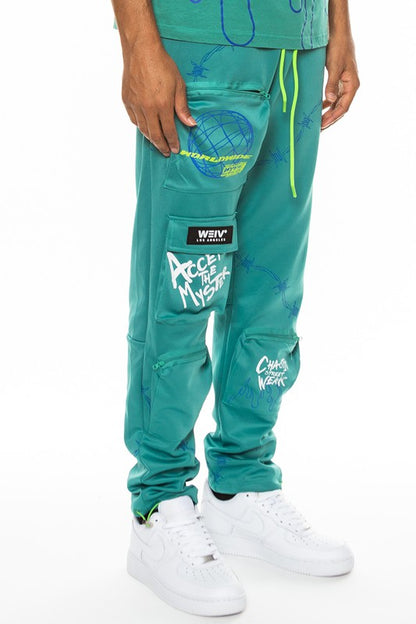 Weiv Men's Hype Official Print Track Pant