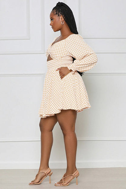 Long Sleeve Mini Dress