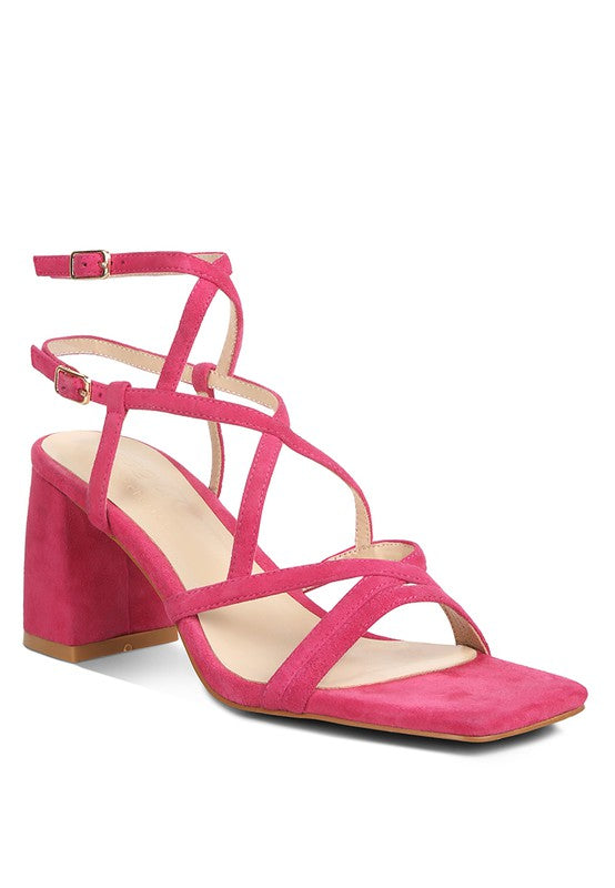 Fiorella Strappy Block Heel Sandals Rag Company