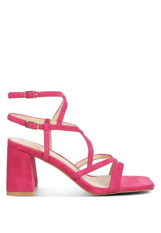 Fiorella Strappy Block Heel Sandals Rag Company