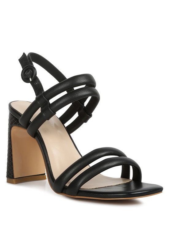 AVIANNA Slim Block Heel Sandal Rag Company