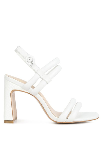 AVIANNA Slim Block Heel Sandal Rag Company