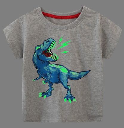 Boys Roaring T-Rex Tee