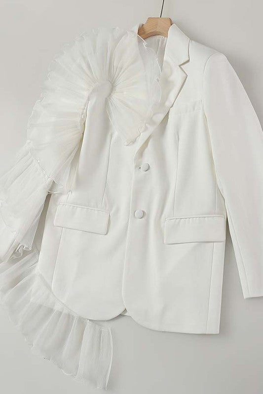 Fashion Blazer - White