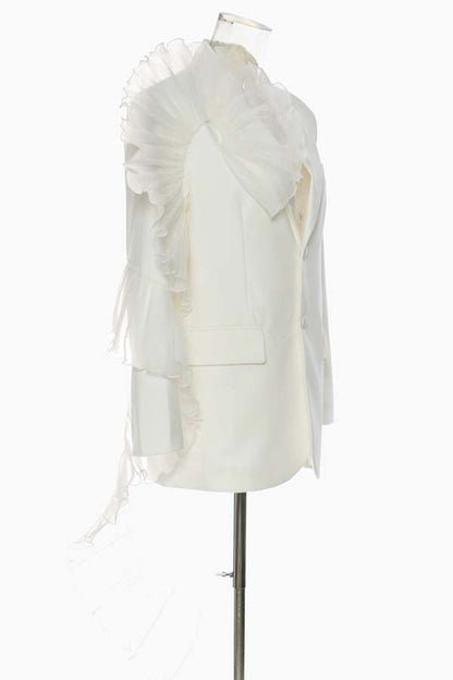 Fashion Blazer - White