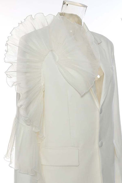 Fashion Blazer - White