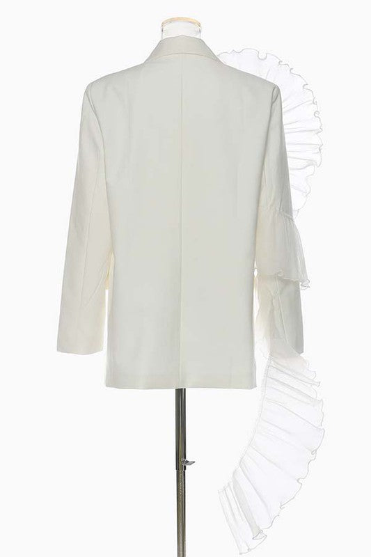 Fashion Blazer - White