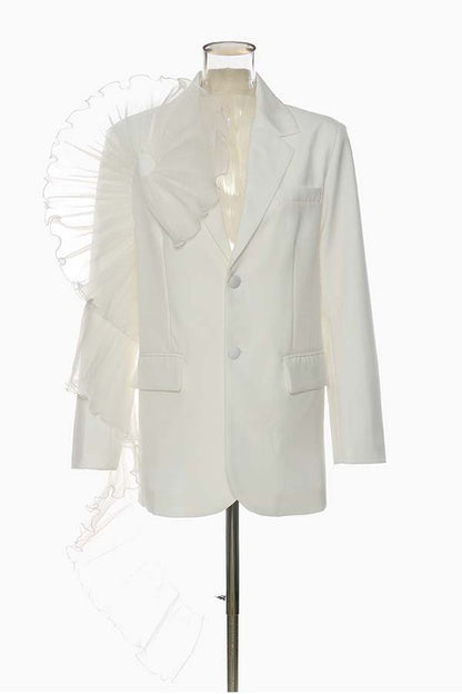 Fashion Blazer - White