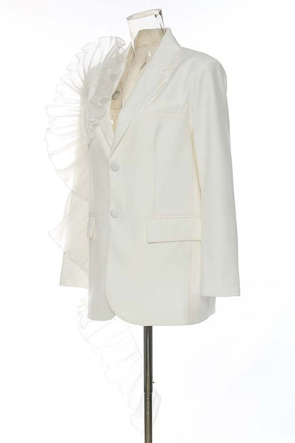 Fashion Blazer - White