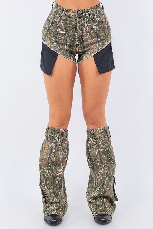 Woodland Camo Short