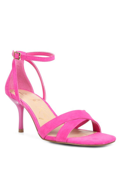 Oraiku Cross Strap Pin Buckle Sandals