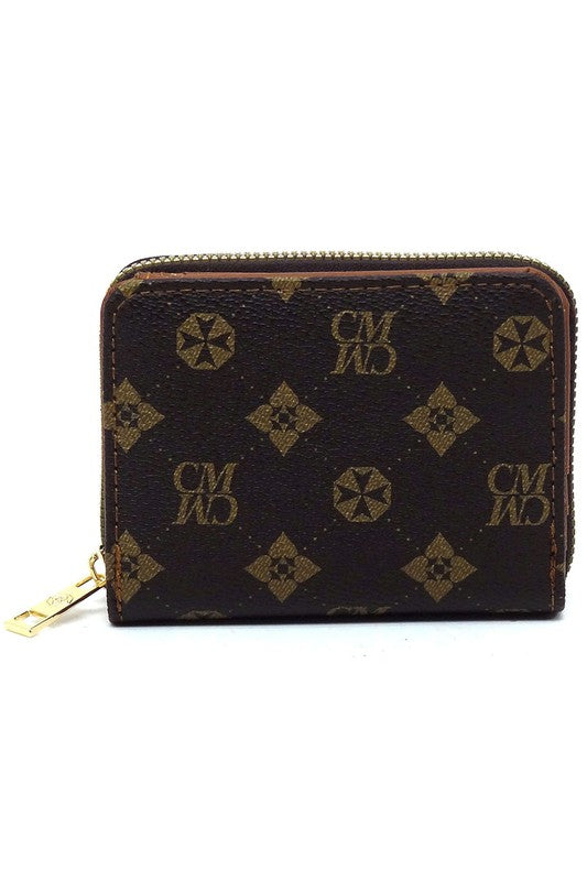 CM Monogram Accordion Bi-fold Wallet