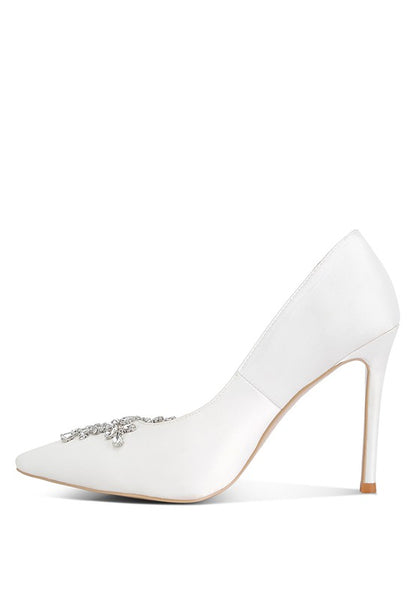 Ashlyn Rhinestones Embellished Stiletto Pumps