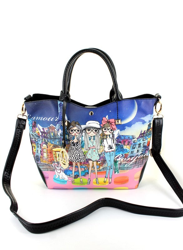 LANY French Girls In The City Mini Tote Bag