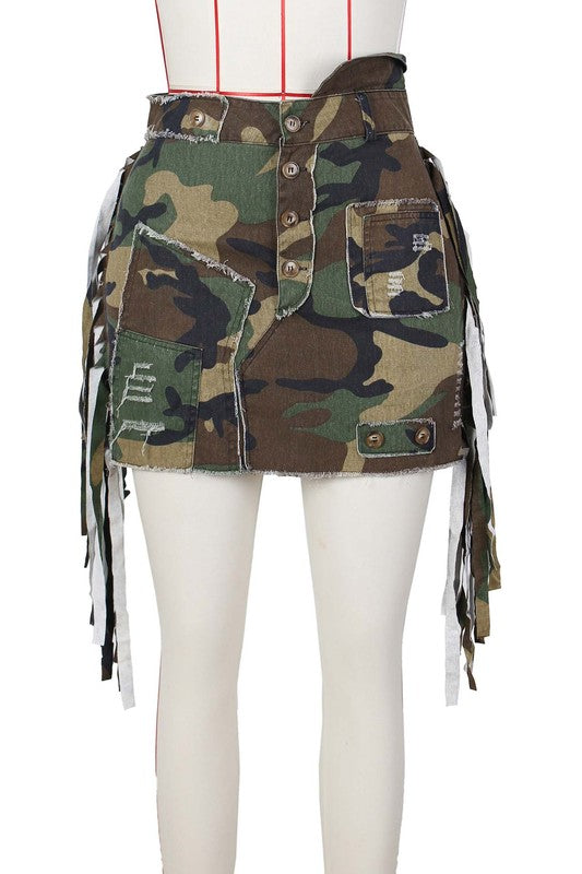 Camo Cargo Shorts