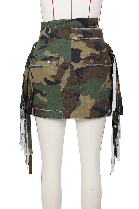 Camo Cargo Shorts