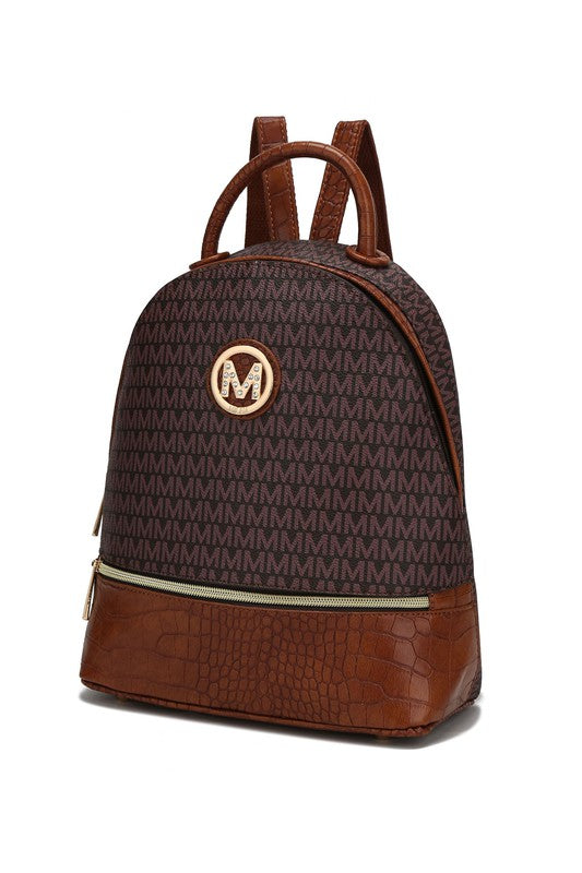 MKF Collection Denice Signature Backpack by Mia K