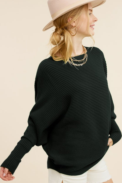 Mae Ribbed Knit Sweater