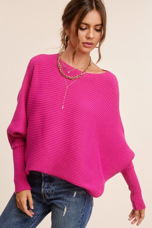 Mae Ribbed Knit Sweater