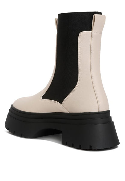 Ronin High Top Chunky Chelsea Boots