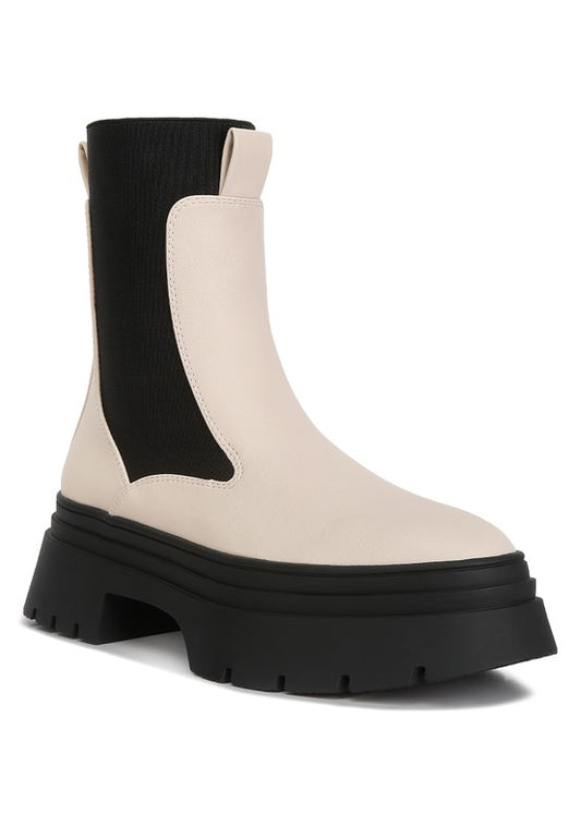 Ronin High Top Chunky Chelsea Boots