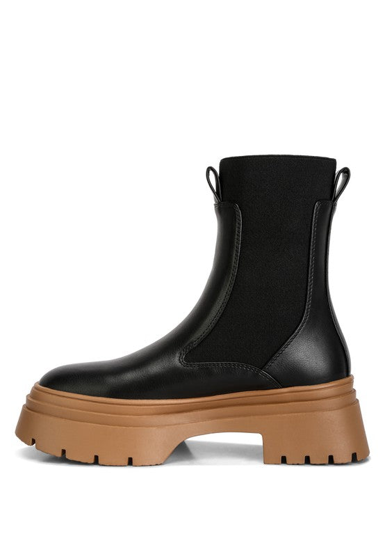 Ronin High Top Chunky Chelsea Boots