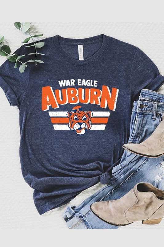 Unisex Auburn Short Sleeve Tee