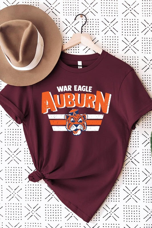 Unisex Auburn Short Sleeve Tee