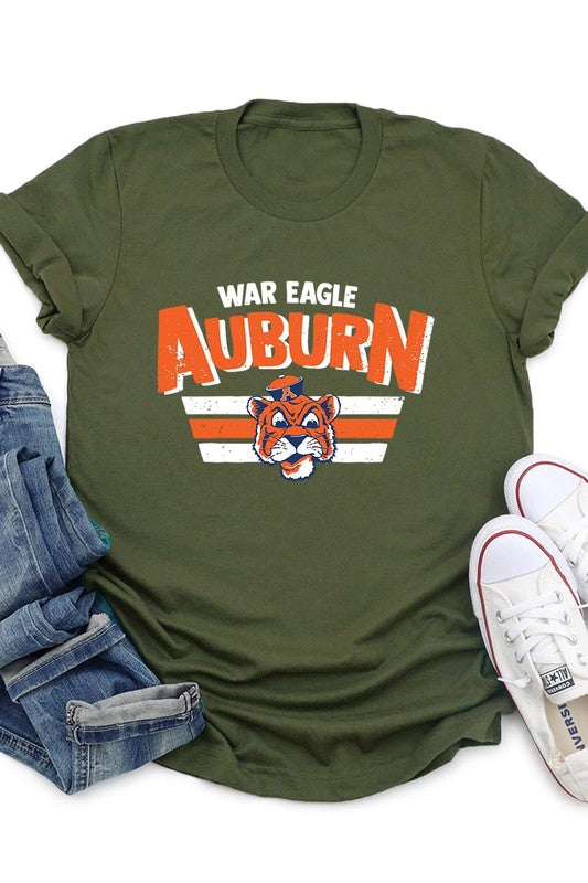 Unisex Auburn Short Sleeve Tee