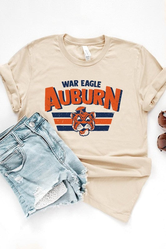 Unisex Auburn Short Sleeve Tee