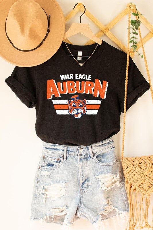 Unisex Auburn Short Sleeve Tee