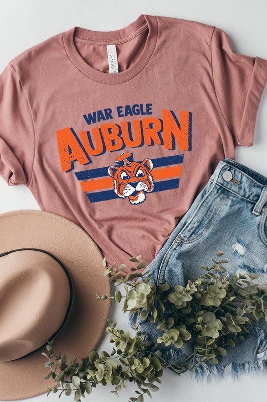 Unisex Auburn Short Sleeve Tee