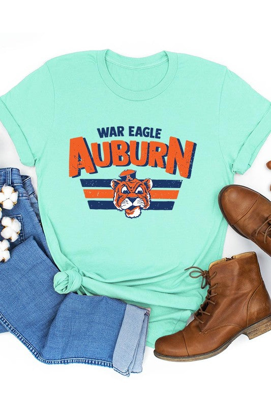 Unisex Auburn Short Sleeve Tee