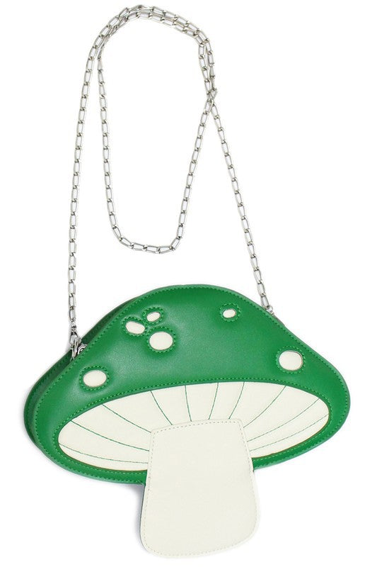 Mushroom Shape Crossbody Shoulder Purse