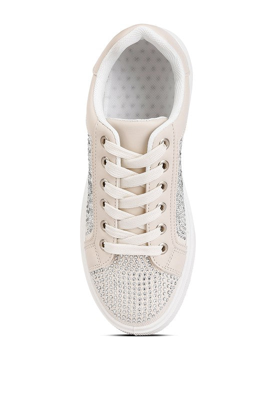 CAMILLE Embellished Chunky Sneakers