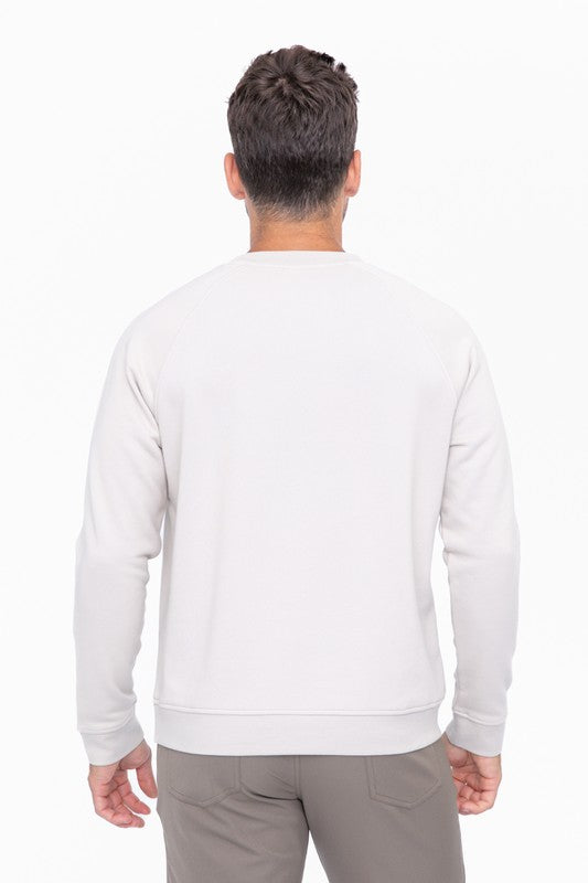 Cotton Blend Classic Men's Crewneck