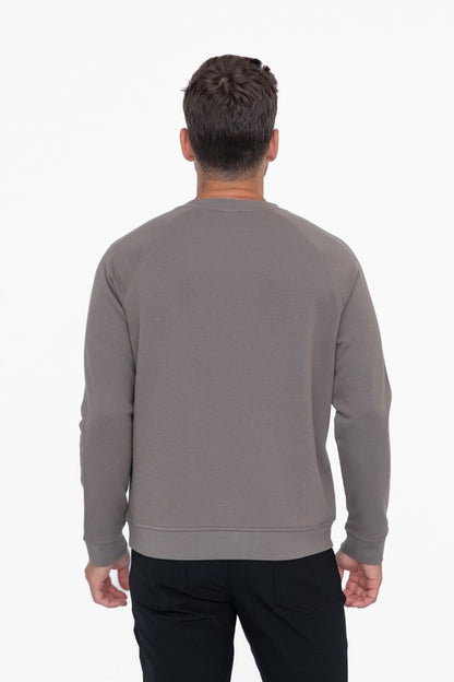 Cotton Blend Classic Men's Crewneck