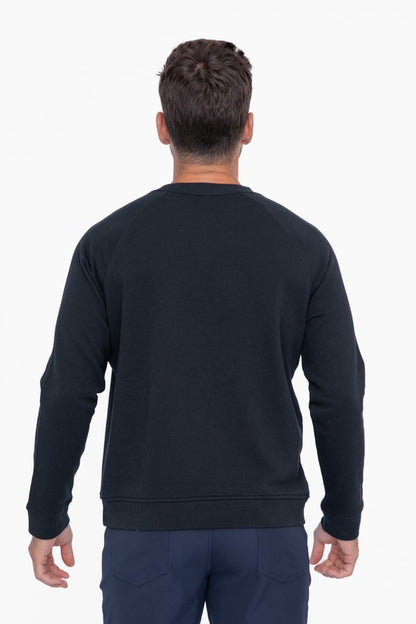 Cotton Blend Classic Men's Crewneck