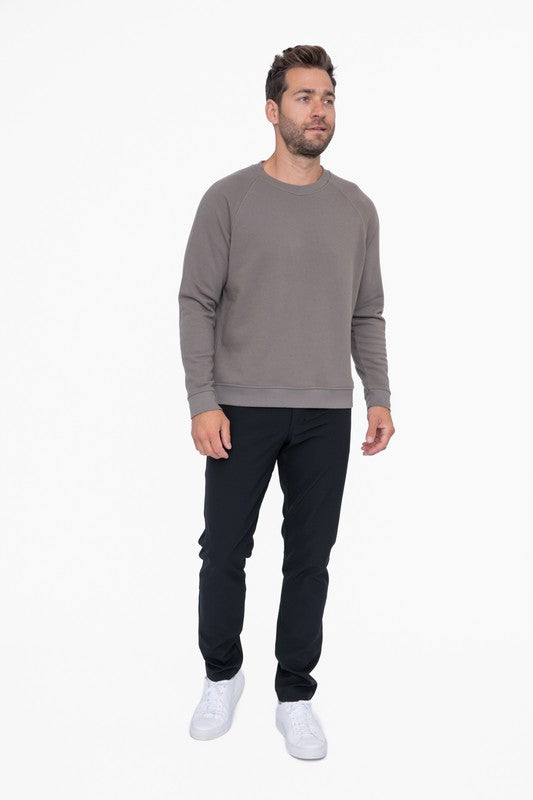 Cotton Blend Classic Men's Crewneck