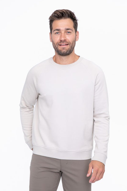 Cotton Blend Classic Men's Crewneck